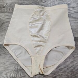 Vtg Cupid 2196 Girdle Shapewear Beige Women's Size L USA‎ Made NWOT